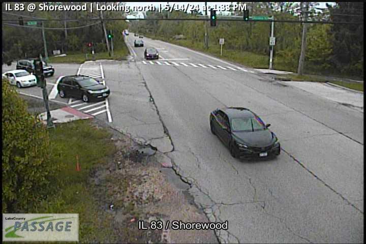 IL 83 at Shorewood - N Traffic Camera