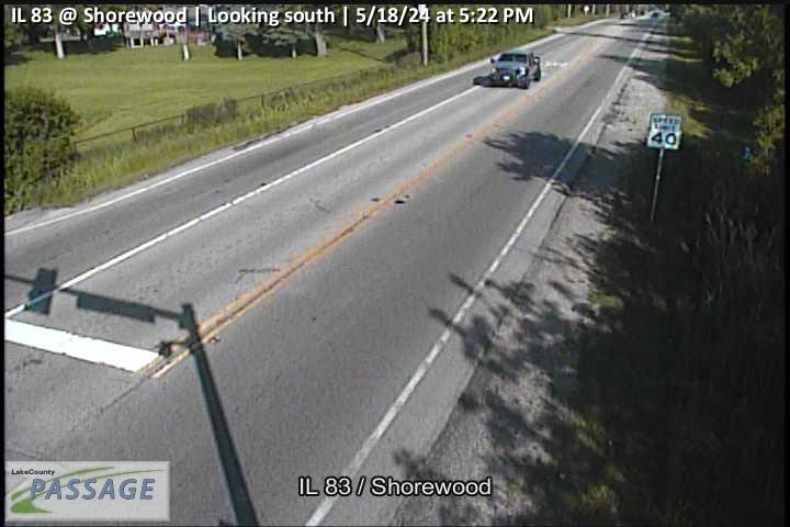 Traffic Cam IL 83 at Shorewood - S Player