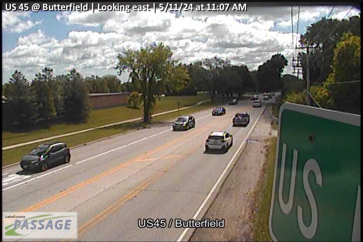 Traffic Cam US 45 at Butterfield - E Player