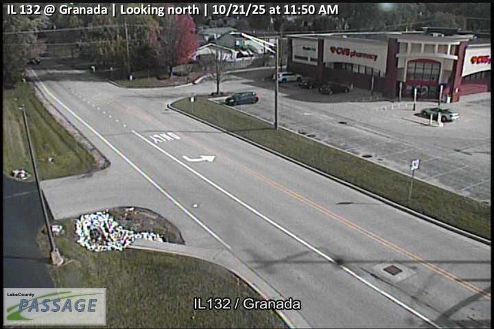 Traffic Cam IL 132 at Granada - N Player