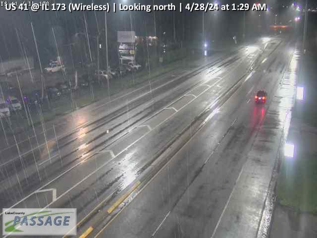 Traffic Cam US 41 at IL 173 (Wireless) - N Player