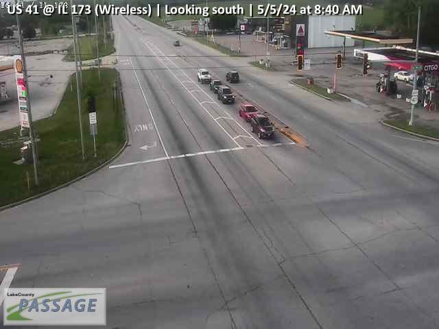 Traffic Cam US 41 at IL 173 (Wireless) - S Player
