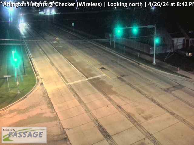 Arlington Heights at Checker (Wireless) - N Traffic Camera