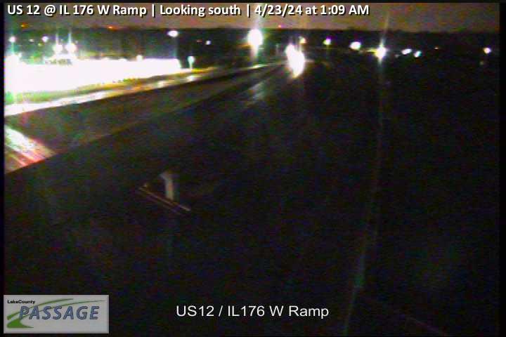 Traffic Cam US 12 at IL 176 W Ramp - S Player