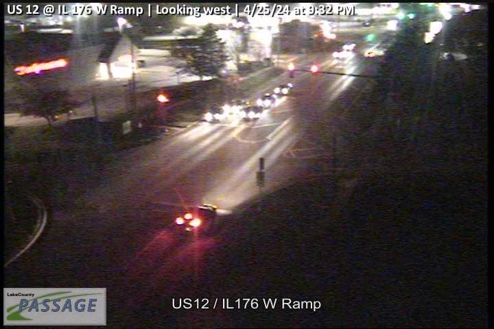 Traffic Cam US 12 at IL 176 W Ramp - W Player