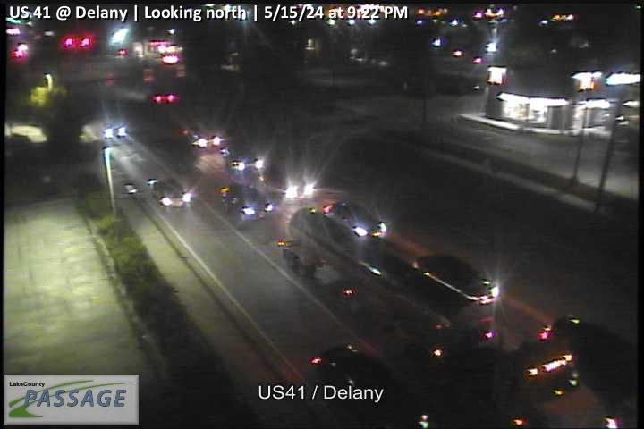 US 41 at Delany - N Traffic Camera