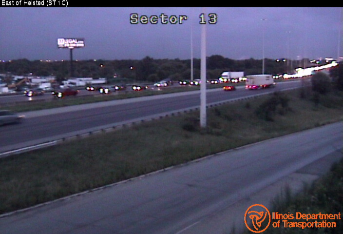 Traffic Cam I-55 ramp to IL-50 (Cicero Ave) Player