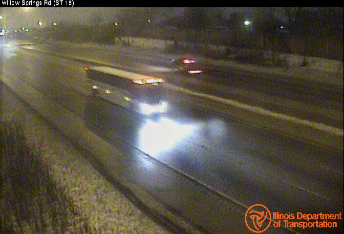 Traffic Cam I-55 east of Willow Springs Rd Player