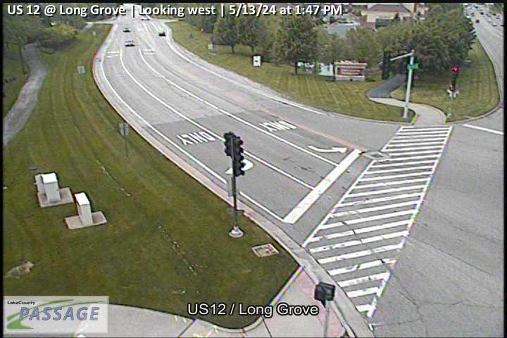 US 12 at Long Grove - W Traffic Camera