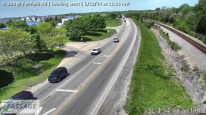Traffic Cam IL 134 at Fairfield Rd - W Player
