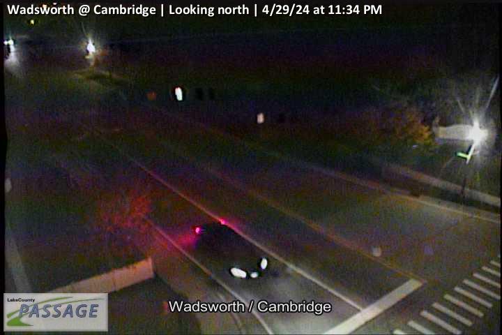 Wadsworth at Cambridge - N Traffic Camera