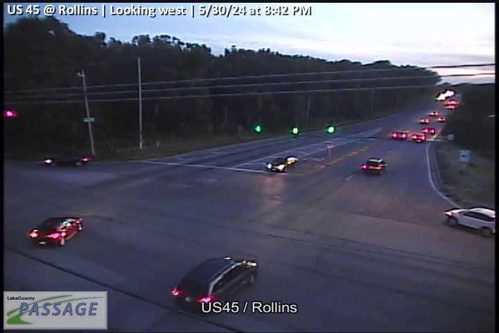 Traffic Cam US 45 at Rollins - W Player