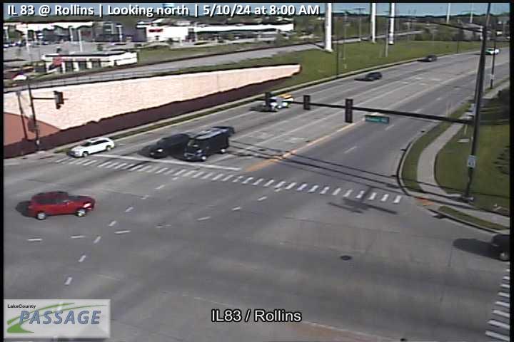 Traffic Cam IL 83 at Rollins - N Player