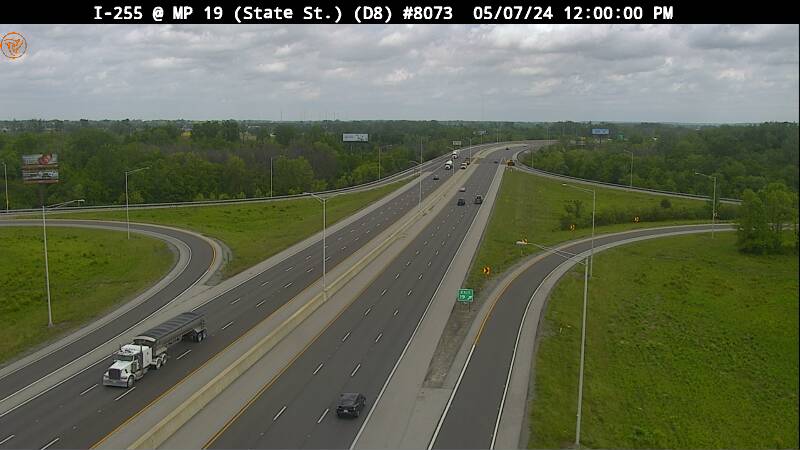 I-255 at Milepost 19.0 (#8073) - E Traffic Camera