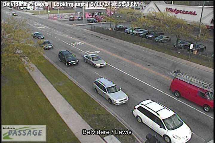 Traffic Cam Belvidere at Lewis - E Player