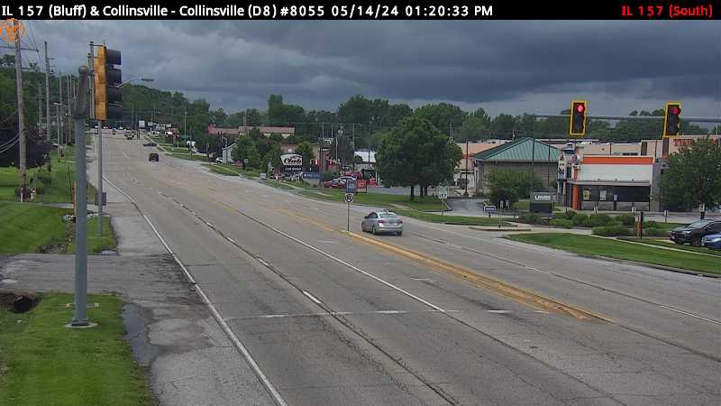 Traffic Cam IL 157 (Bluff Rd.) at Collinsville Crossing Blvd. (#8055) - S Player