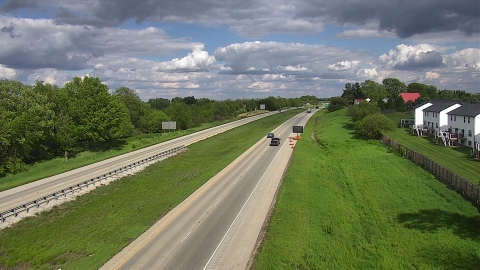 I-74 at Mile Post 172.8 (#5014) - E Traffic Camera