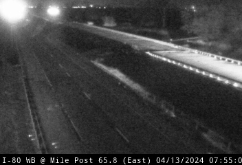 Traffic Cam I-80 WB at Mile Post 65.8 (#3018) - E Player