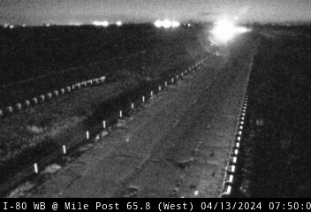 Traffic Cam I-80 WB at Mile Post 65.8 (#3018) - W Player