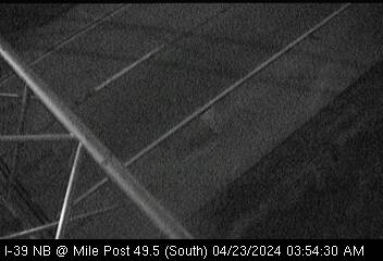I-39 NB at Mile Post 49.50 (#3012) - S Traffic Camera