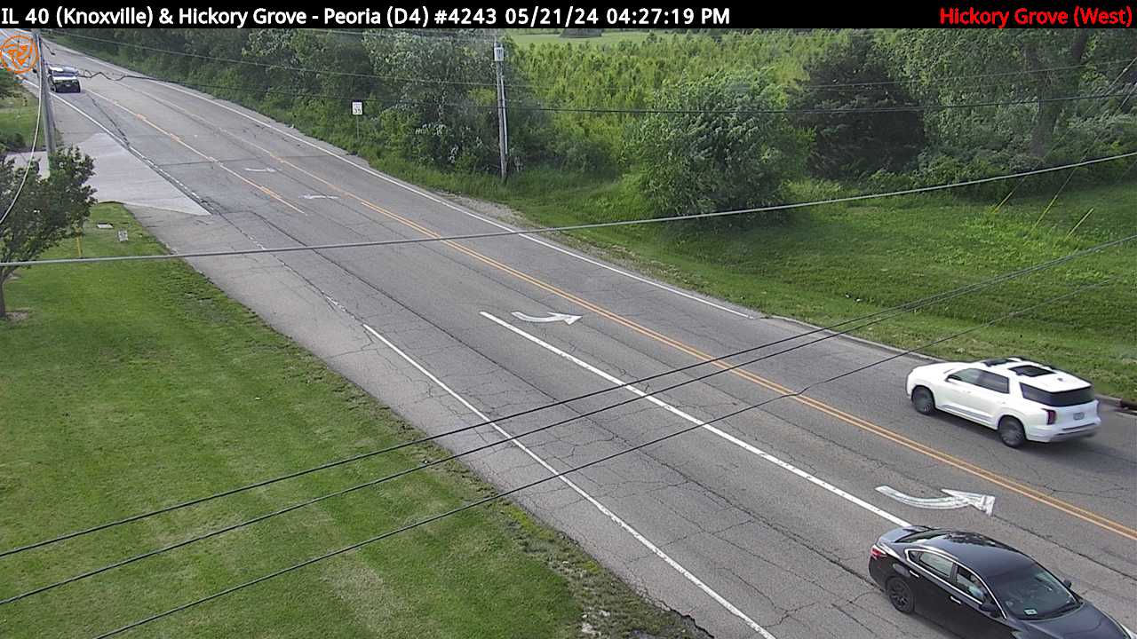 Traffic Cam IL 40 (Knoxville Ave.) at Hickory Grove Rd. (#4243) - W Player