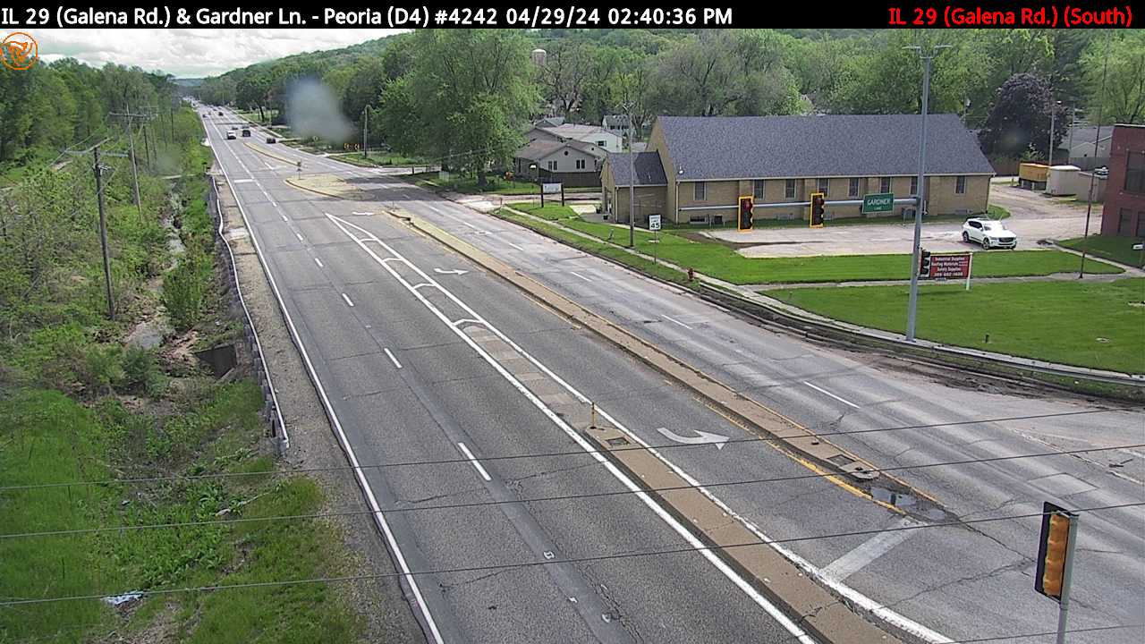 Traffic Cam IL 29 (Galena Rd.) at Gardner Ln. (#4242) - S Player