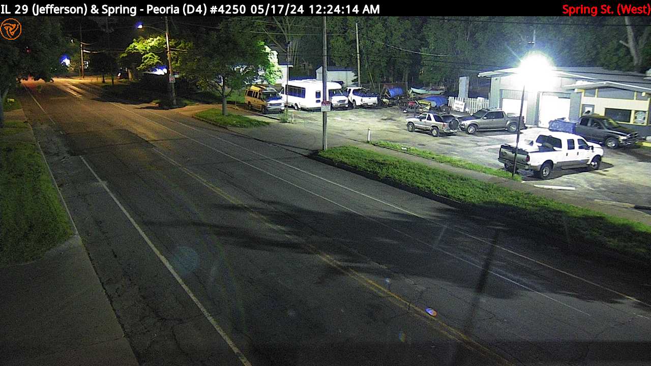 Traffic Cam IL 29 (Jefferson St.) at Spring St. (#4250) - W Player