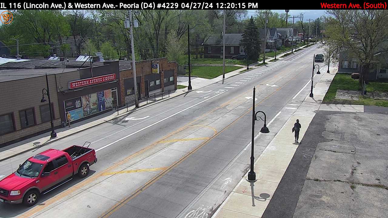 Traffic Cam IL 8 (Western Ave.) at IL 116 (Lincoln Ave.) (#4229) - S Player