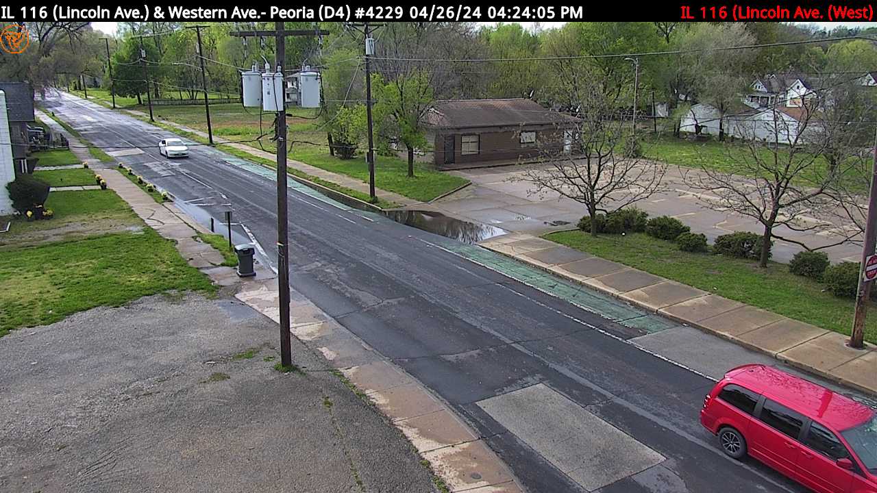 Traffic Cam IL 8 (Western Ave.) at IL 116 (Lincoln Ave.) (#4229) - W Player