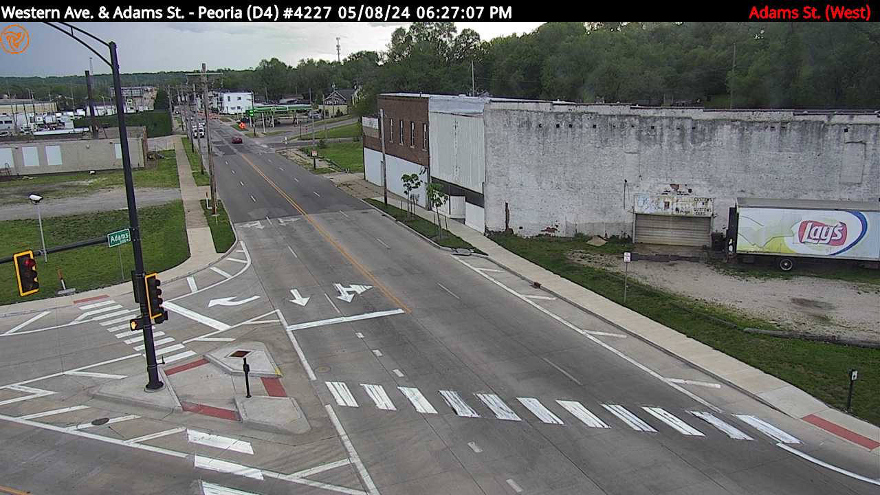 Traffic Cam Western Ave. at Adams St. (#4227) - W Player