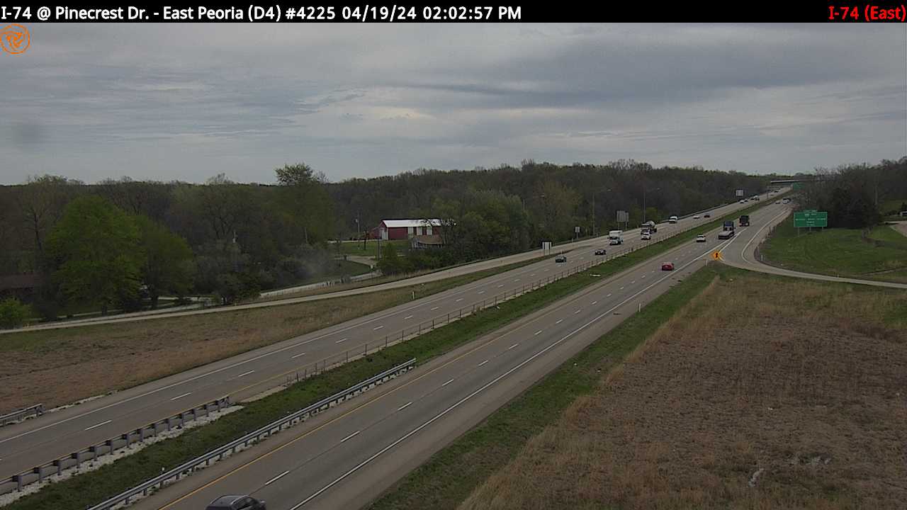 Traffic Cam I-74 at Pinecrest Dr. (#4225) - W Player