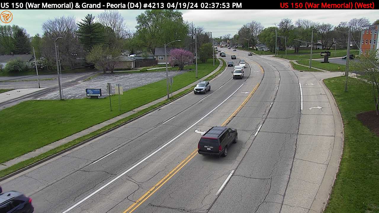 Traffic Cam US 150 (War Dr.) at Grand Ave. (#4213) - W Player