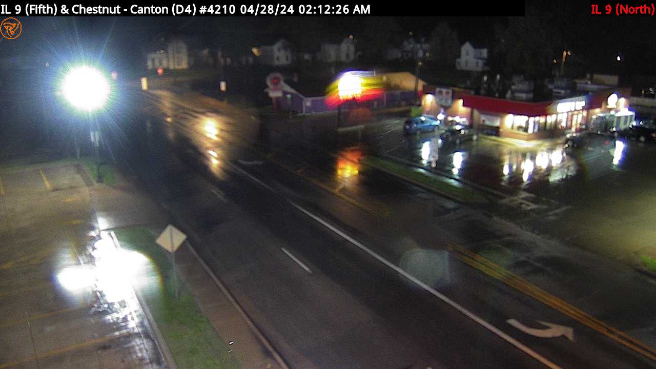 Traffic Cam Il 9 (Fifth St.) at Chestnut St. (#4210) - N Player