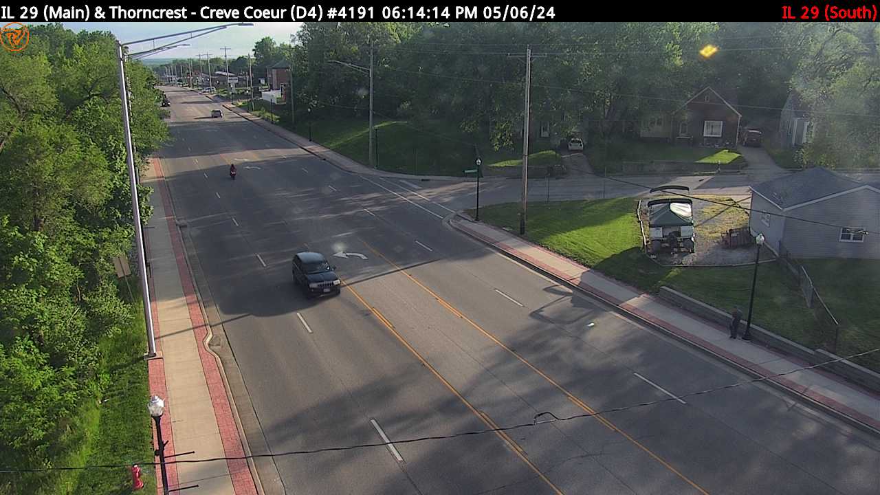 Traffic Cam IL 29 (Main) at Thorncrest (#4191) - S Player