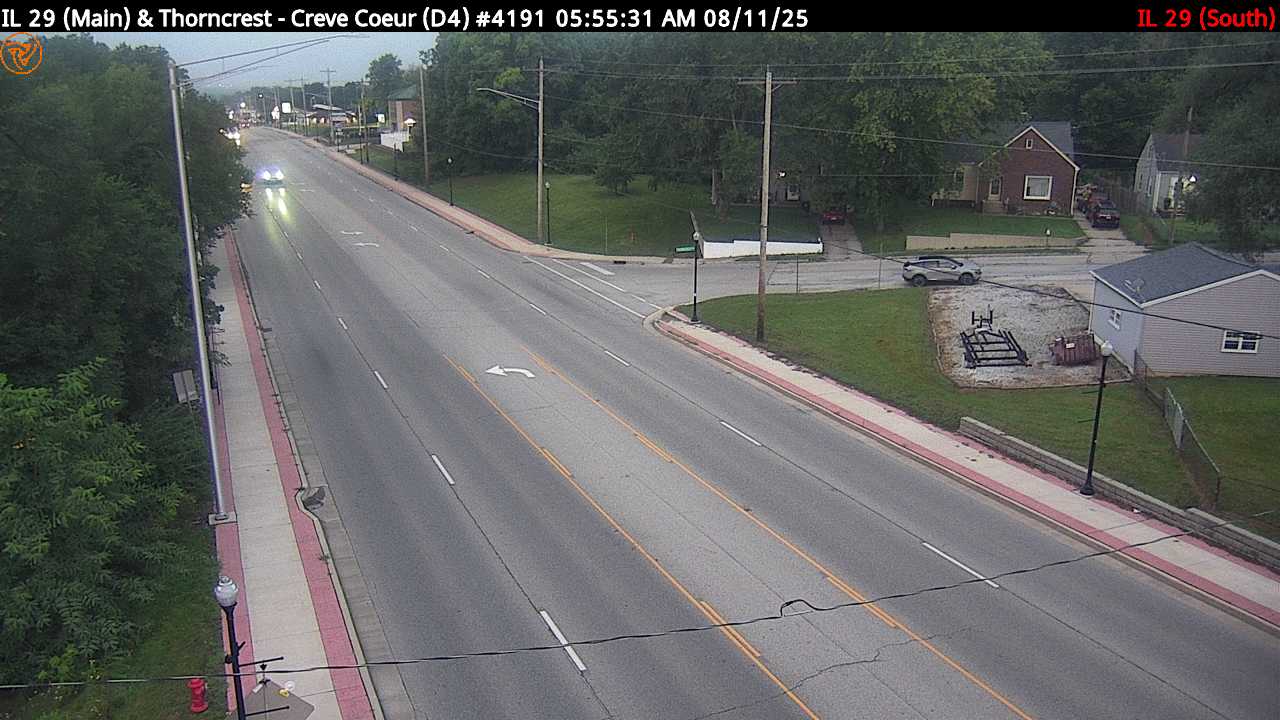 Traffic Cam IL 29 (Main) at Thorncrest (#4191) - S Player