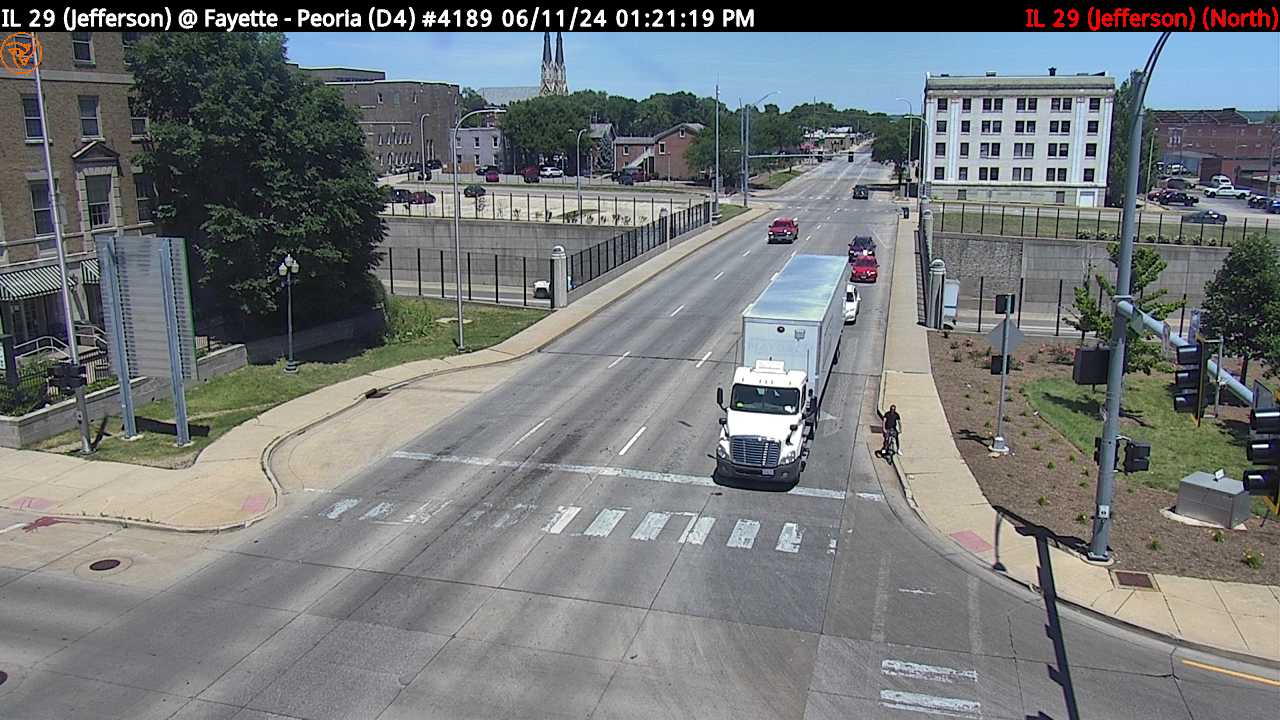 Traffic Cam IL 29 (Jefferson) at Fayette (#4189) - N Player