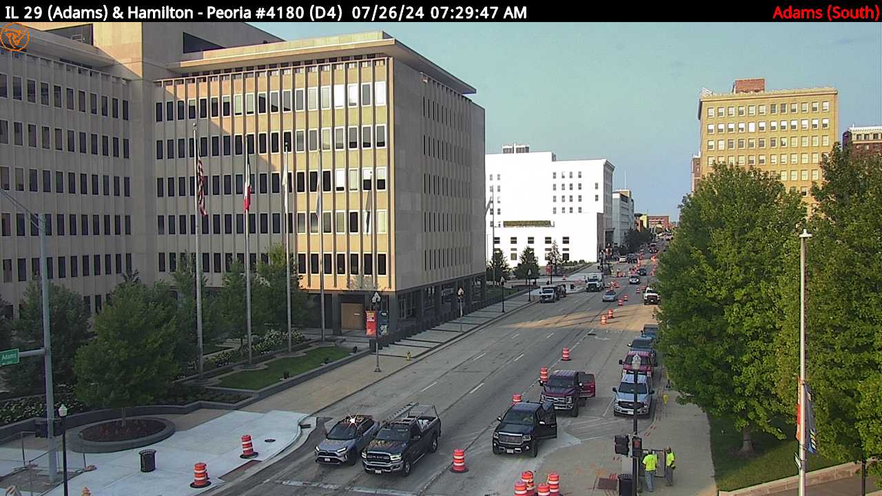 Adams St. at Hamilton Blvd. (#4180) - S Traffic Camera