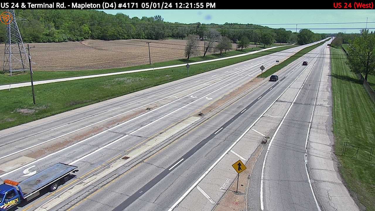 US 24 at Terminal Road (#4171) - W Traffic Camera