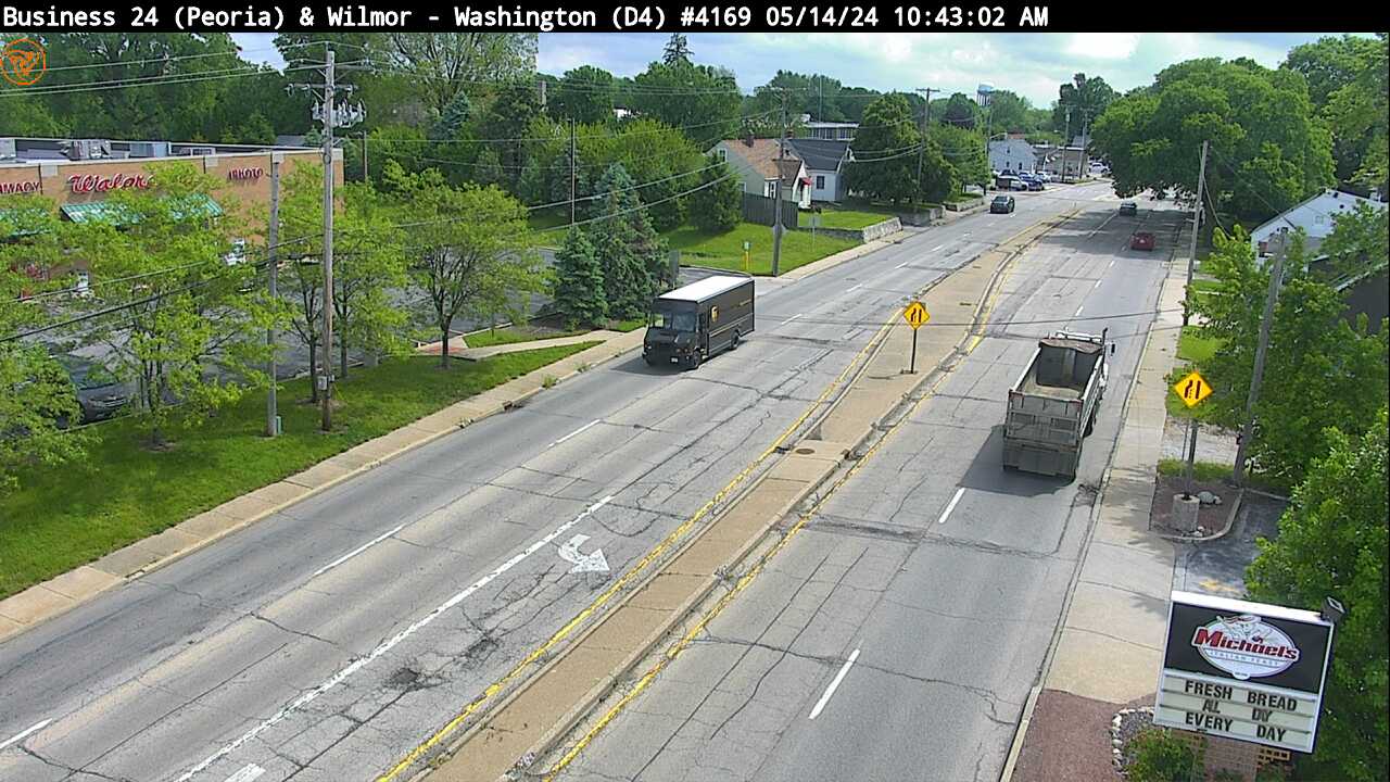 Traffic Cam Business 24 (Peoria St.) at Wilmor St. (#4169) - E Player