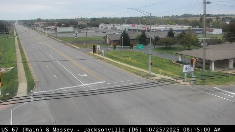 US 67 (Main St.) at Massey Ln. (#6007) - N Traffic Camera
