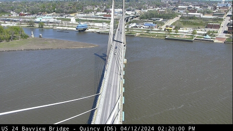 US 24 Bayview Bridge (#6013) - N Traffic Camera