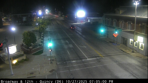 IL 104 (Broadway St.) at 12th St. (#6011) - N Traffic Camera