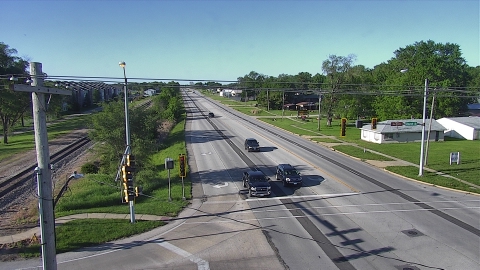 US 45 at Church (#5031) - S Traffic Camera