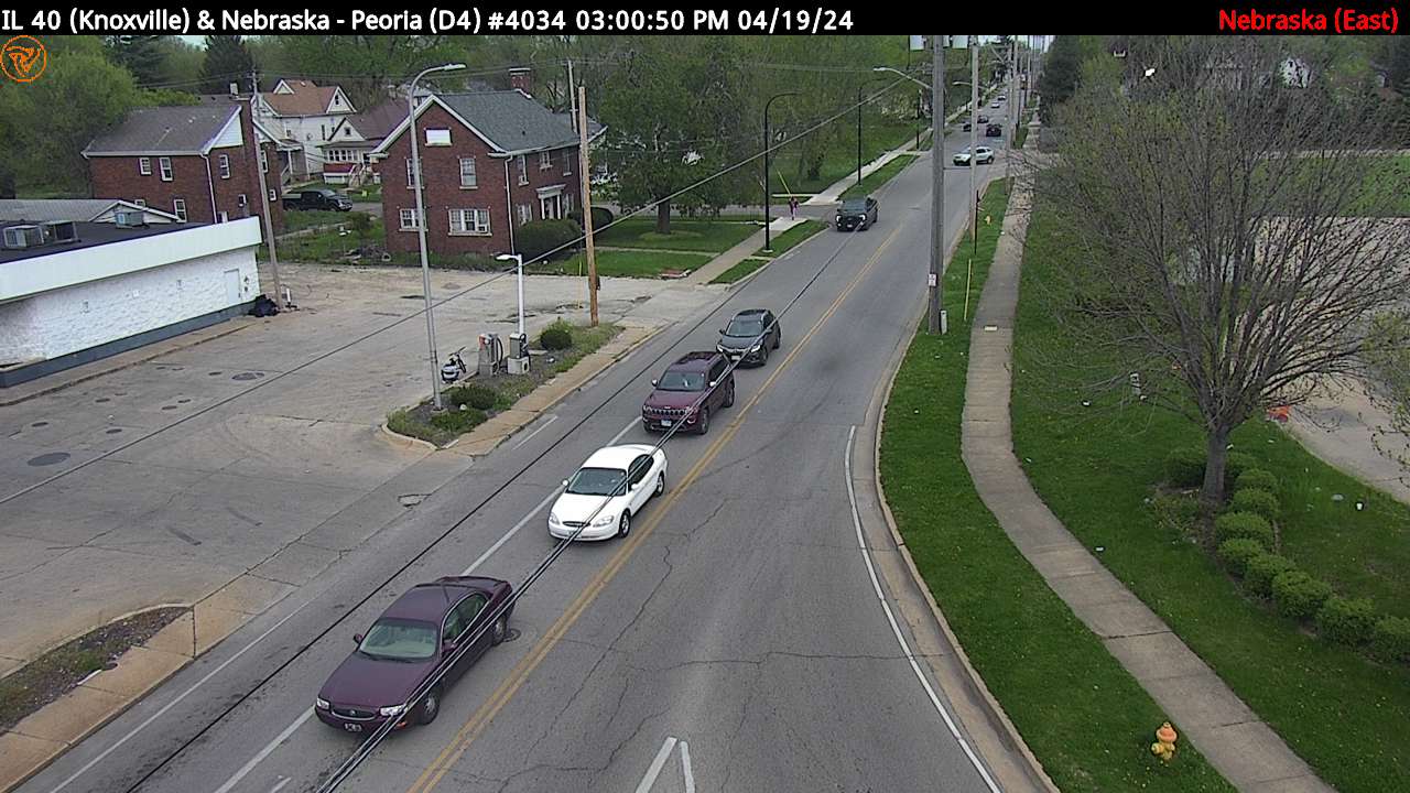 Traffic Cam IL 40 (Knoxville Ave.) at Nebraska Ave. (#4034) - E Player
