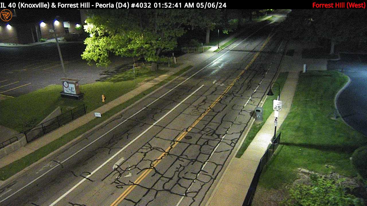 Traffic Cam IL 40 (Knoxville Ave.) at Forrest Hill Ave. (#4032) - W Player