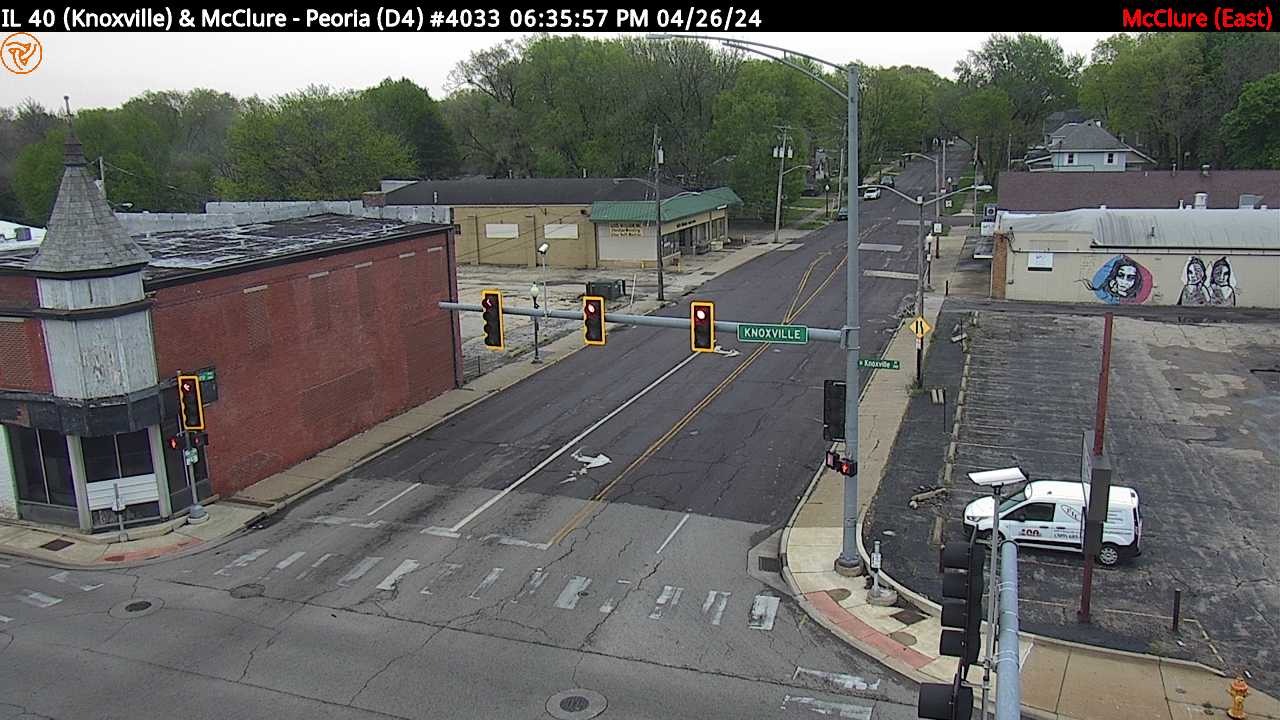 Traffic Cam IL 40 (Knoxville Ave.) at McClure Ave. (#4033) - E Player