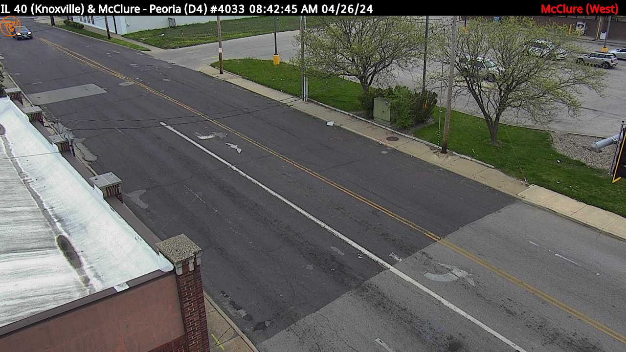 Traffic Cam IL 40 (Knoxville Ave.) at McClure Ave. (#4033) - W Player