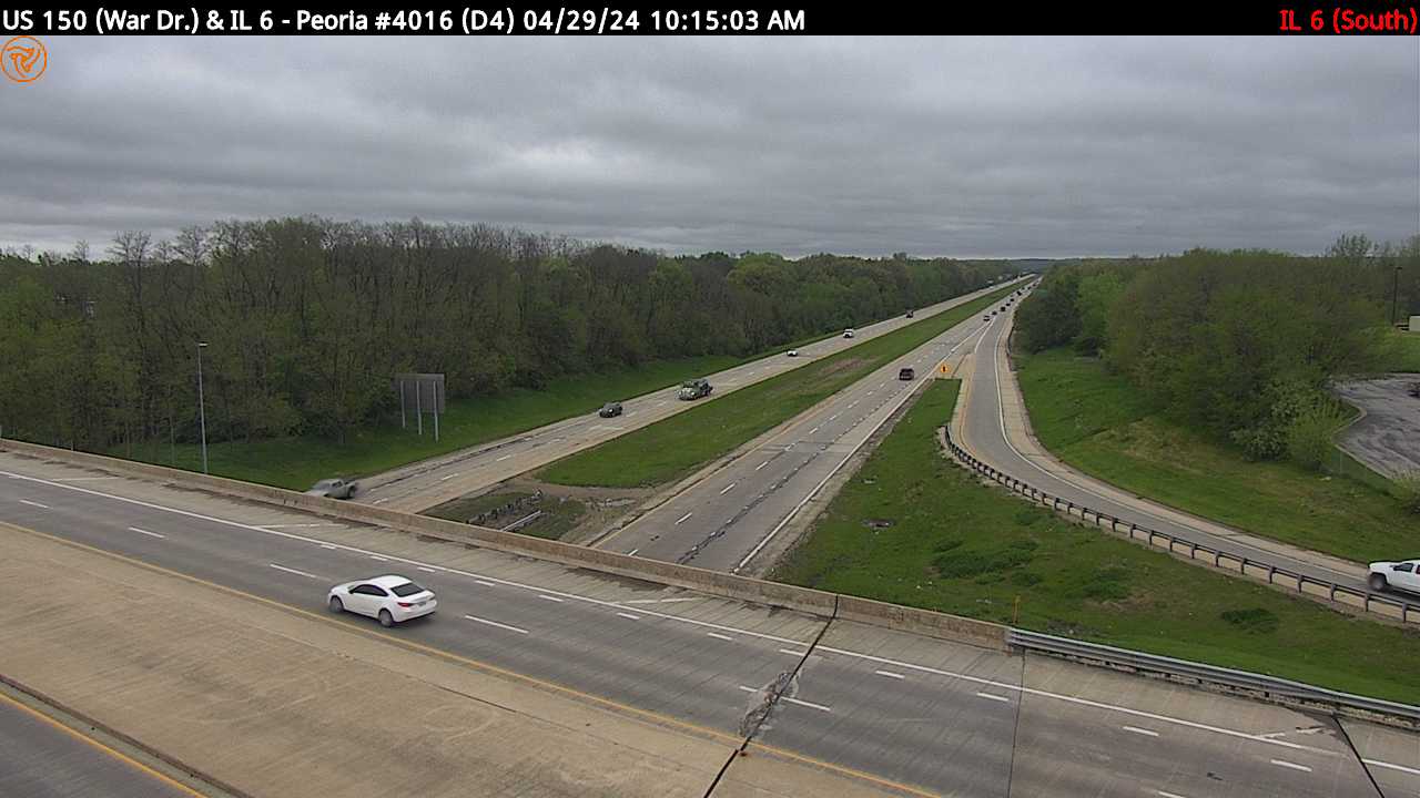 Traffic Cam US 150 (War Dr.) at IL 6 (#4016) - S Player