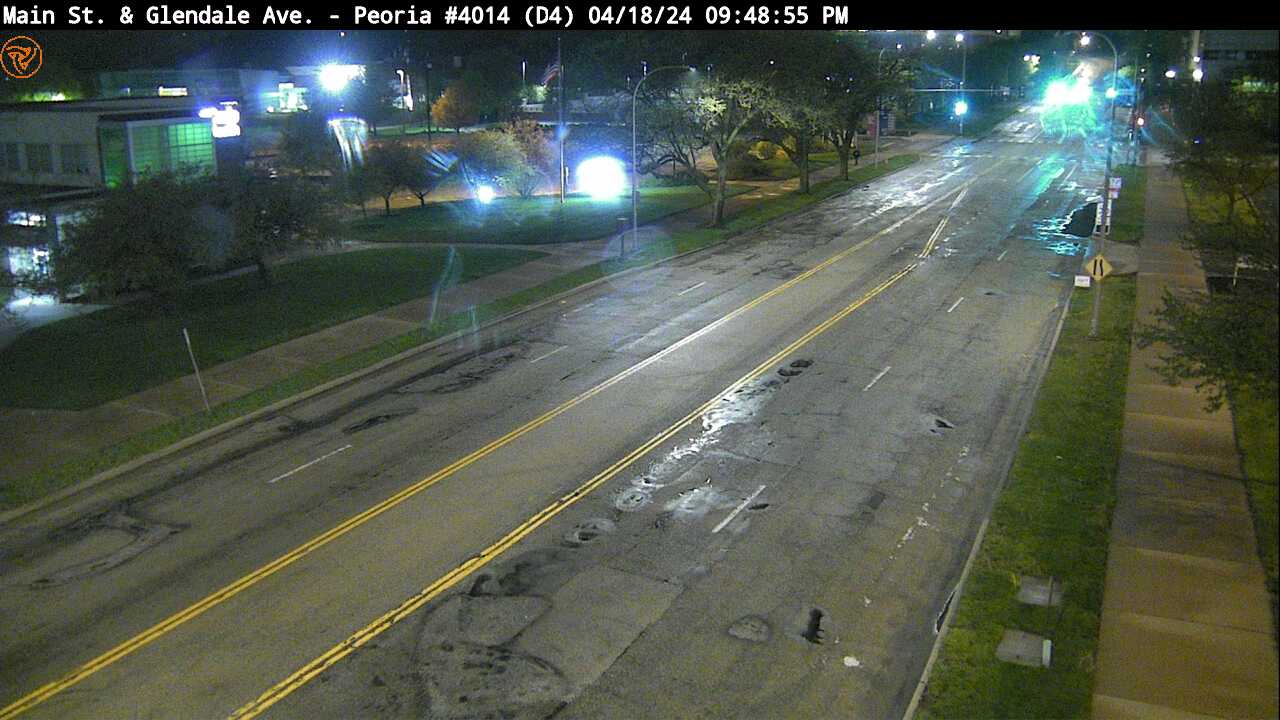 IL 40 (Glendale Ave.) at Main St. (#4014) - N Traffic Camera