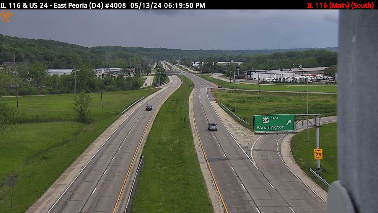 Traffic Cam IL 116 (Main St.) at US 24 (#4008) - S Player